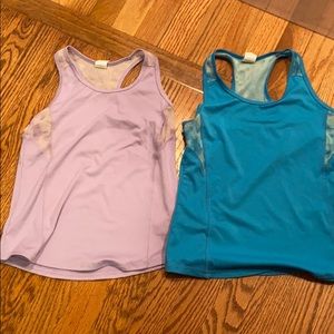 Two girls Umbro tank tops